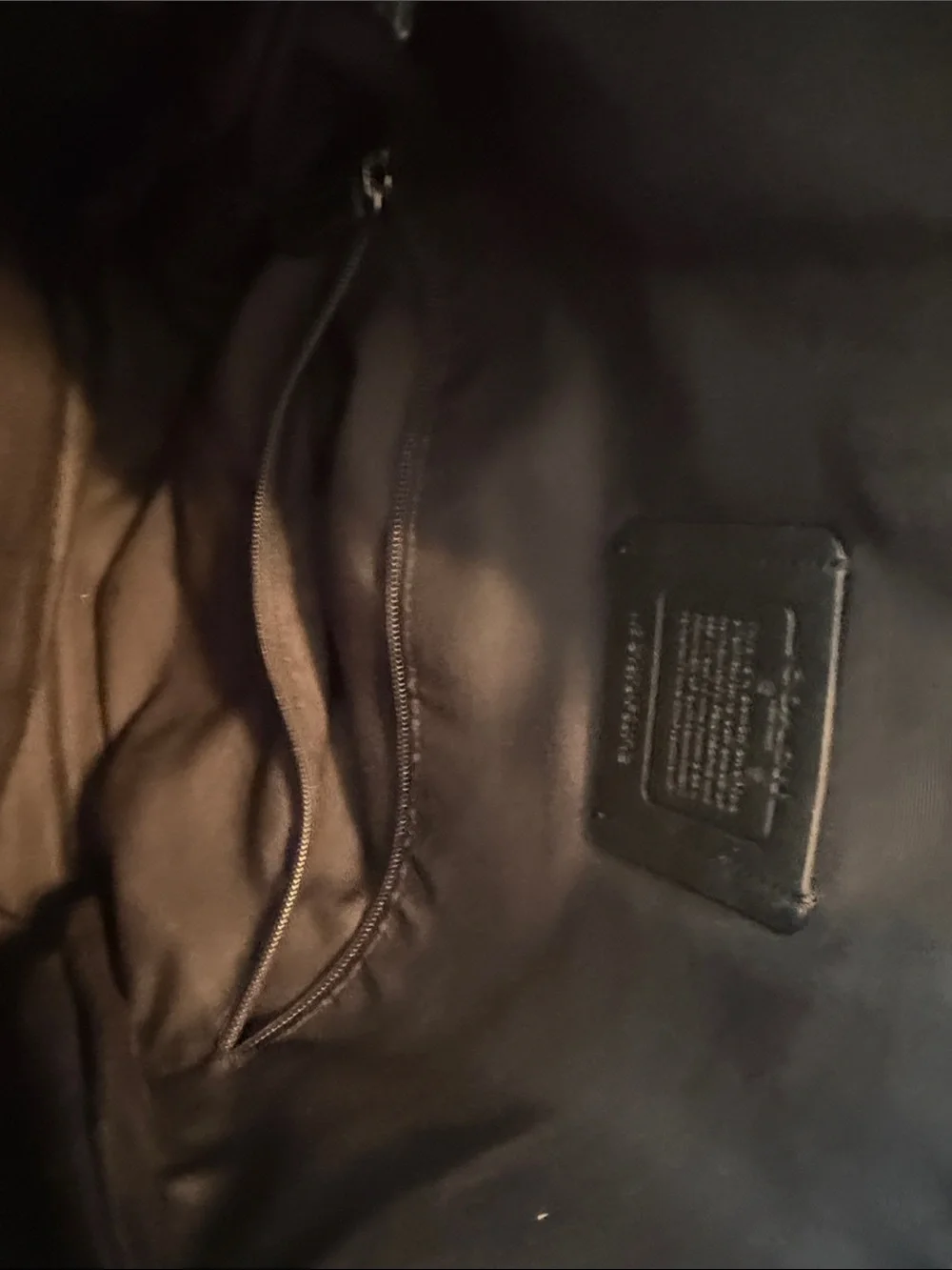 Coach Black Leather Convertible Laptop Tote/Messenger Bag with Adjustable Strap